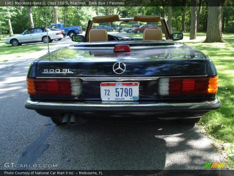 Dark Blue / Palomino 1983 Mercedes-Benz SL Class 380 SL Roadster