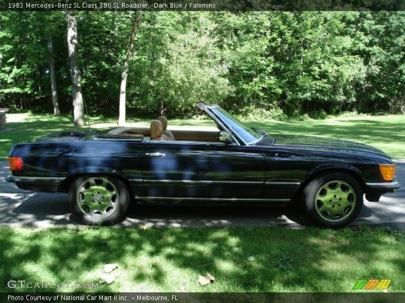 Dark Blue / Palomino 1983 Mercedes-Benz SL Class 380 SL Roadster