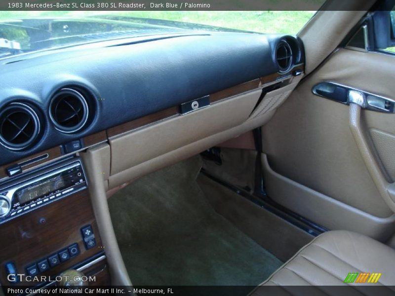 Dark Blue / Palomino 1983 Mercedes-Benz SL Class 380 SL Roadster