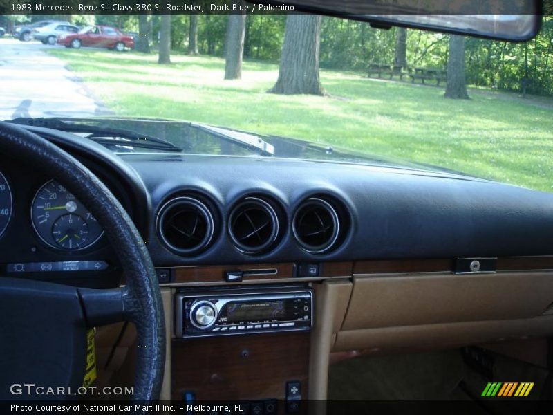 Dark Blue / Palomino 1983 Mercedes-Benz SL Class 380 SL Roadster