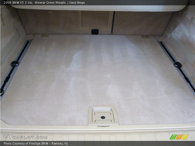 Mineral Green Metallic / Sand Beige 2008 BMW X5 3.0si