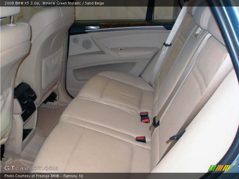 Mineral Green Metallic / Sand Beige 2008 BMW X5 3.0si