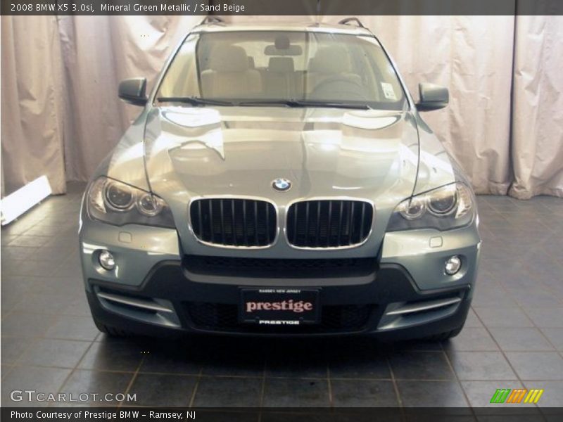 Mineral Green Metallic / Sand Beige 2008 BMW X5 3.0si