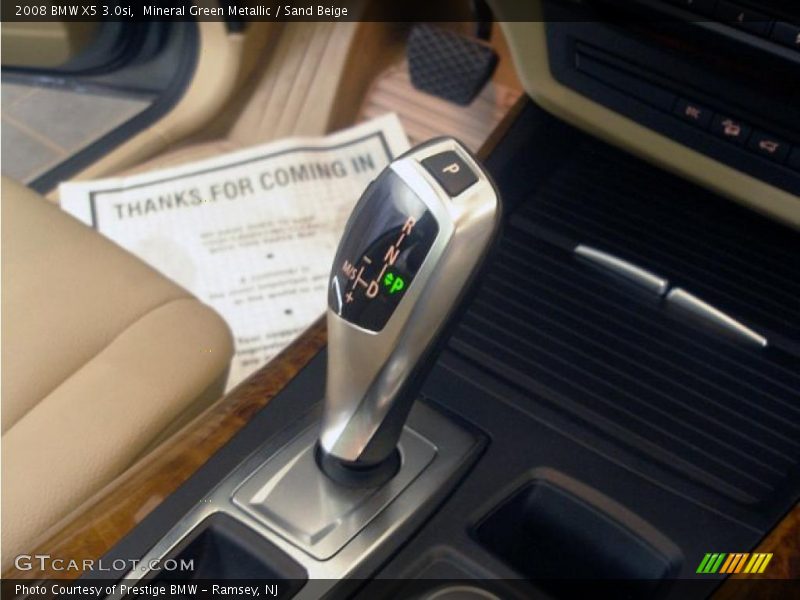 Mineral Green Metallic / Sand Beige 2008 BMW X5 3.0si