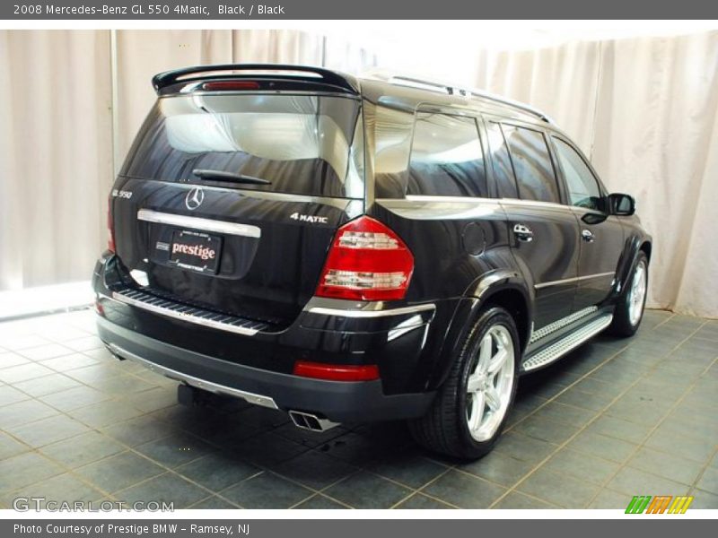 Black / Black 2008 Mercedes-Benz GL 550 4Matic
