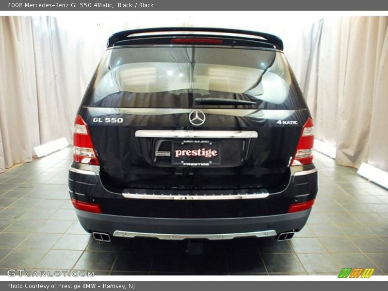 Black / Black 2008 Mercedes-Benz GL 550 4Matic