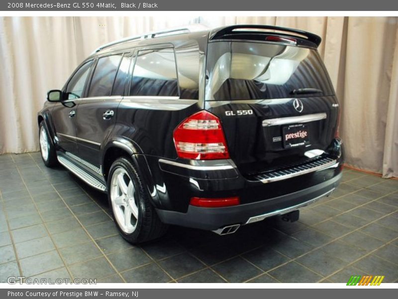 Black / Black 2008 Mercedes-Benz GL 550 4Matic