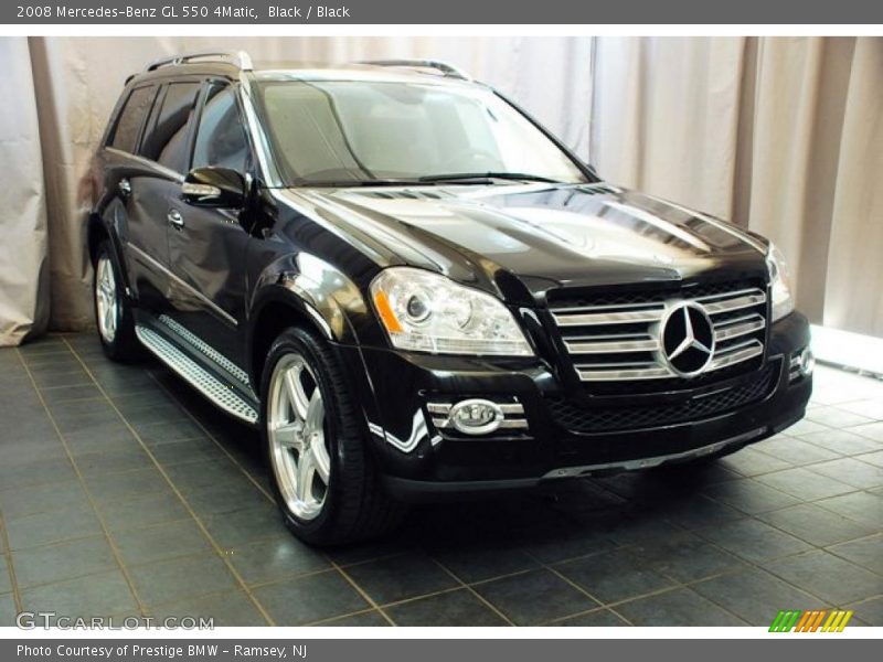 Black / Black 2008 Mercedes-Benz GL 550 4Matic