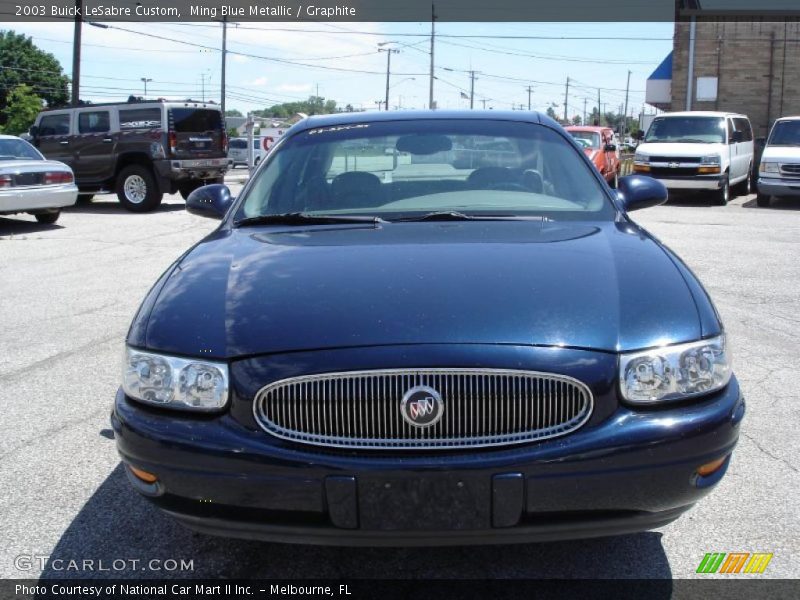 Ming Blue Metallic / Graphite 2003 Buick LeSabre Custom