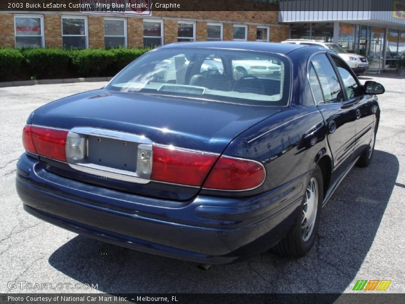 Ming Blue Metallic / Graphite 2003 Buick LeSabre Custom
