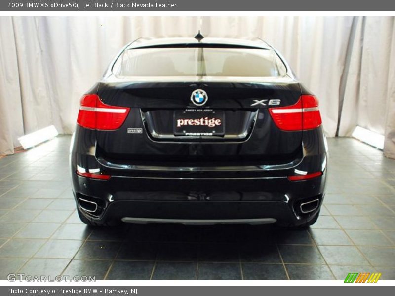 Jet Black / Black Nevada Leather 2009 BMW X6 xDrive50i