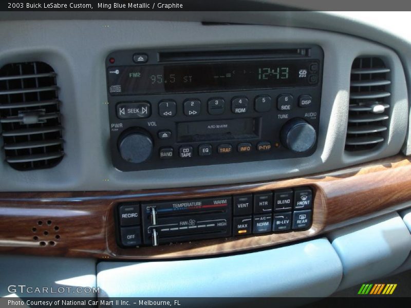 Ming Blue Metallic / Graphite 2003 Buick LeSabre Custom
