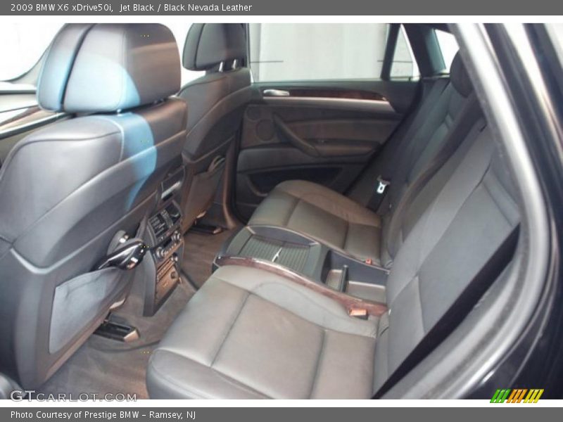Jet Black / Black Nevada Leather 2009 BMW X6 xDrive50i