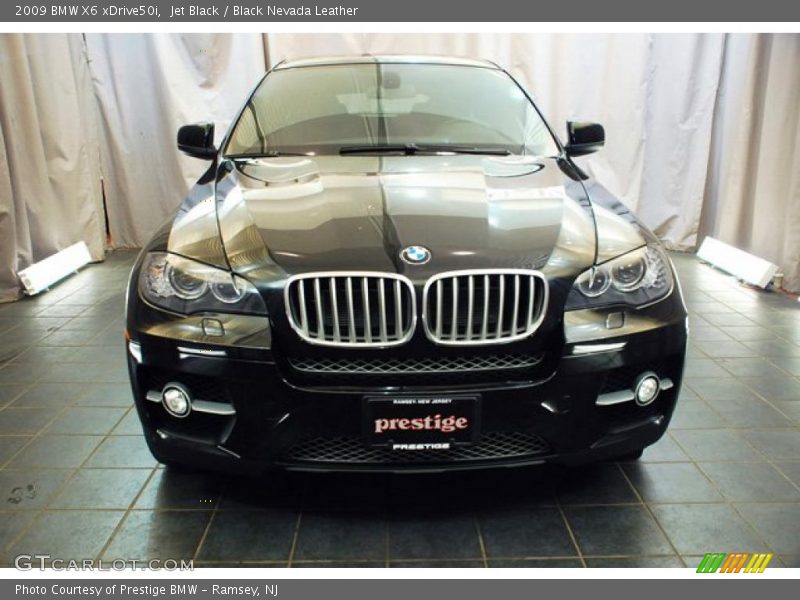 Jet Black / Black Nevada Leather 2009 BMW X6 xDrive50i