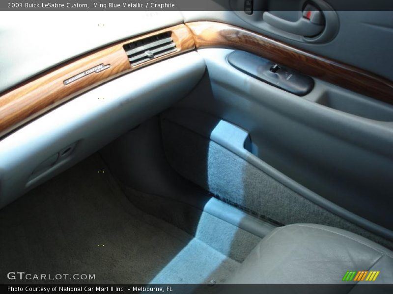 Ming Blue Metallic / Graphite 2003 Buick LeSabre Custom