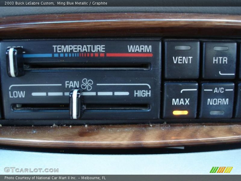 Ming Blue Metallic / Graphite 2003 Buick LeSabre Custom