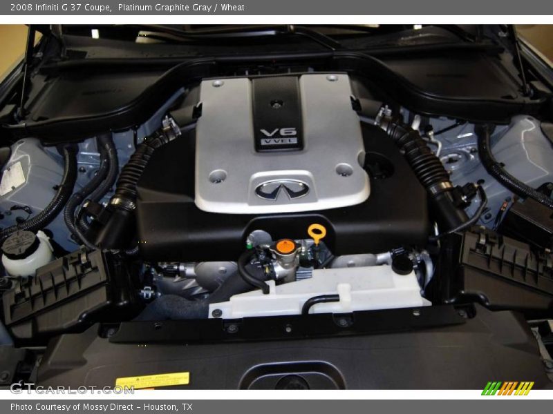 Platinum Graphite Gray / Wheat 2008 Infiniti G 37 Coupe