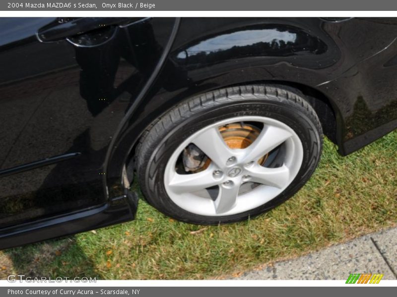 Onyx Black / Beige 2004 Mazda MAZDA6 s Sedan