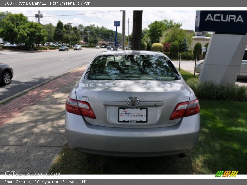 Titanium Metallic / Ash 2007 Toyota Camry LE