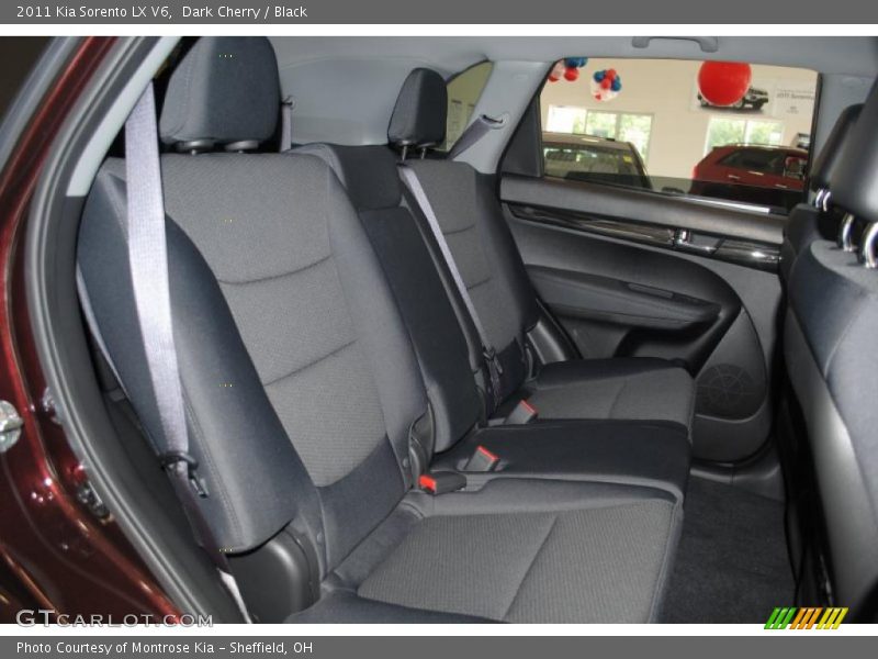 Dark Cherry / Black 2011 Kia Sorento LX V6
