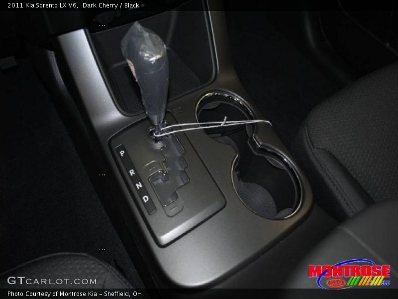 Dark Cherry / Black 2011 Kia Sorento LX V6