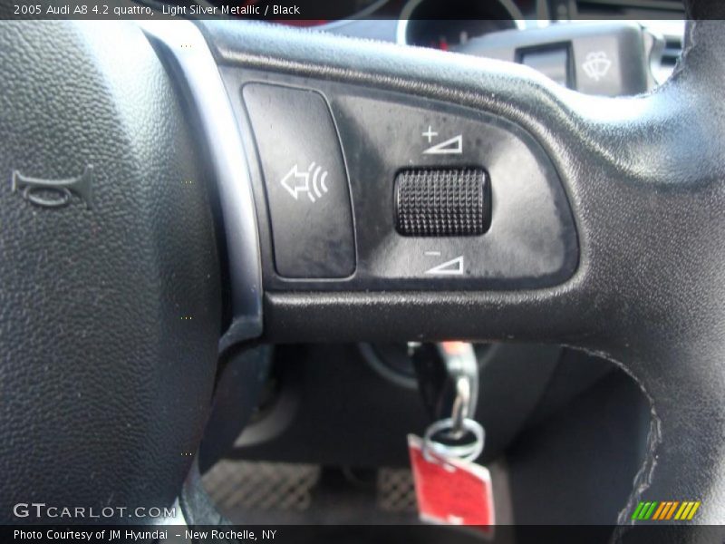 Light Silver Metallic / Black 2005 Audi A8 4.2 quattro