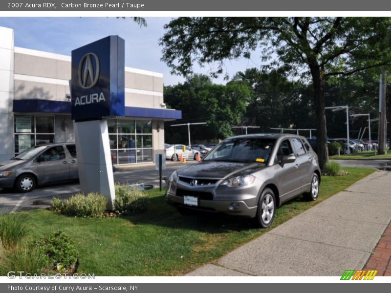 Carbon Bronze Pearl / Taupe 2007 Acura RDX