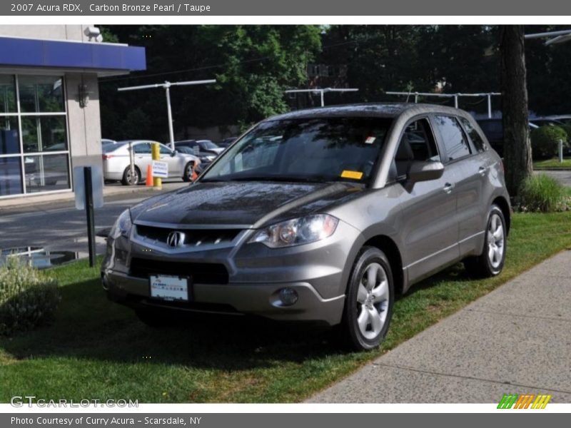 Carbon Bronze Pearl / Taupe 2007 Acura RDX