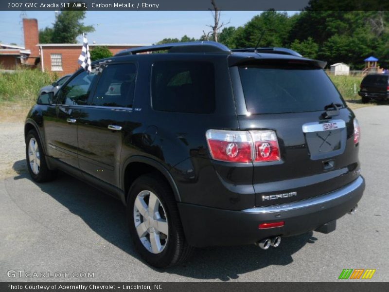 Carbon Metallic / Ebony 2007 GMC Acadia SLT AWD