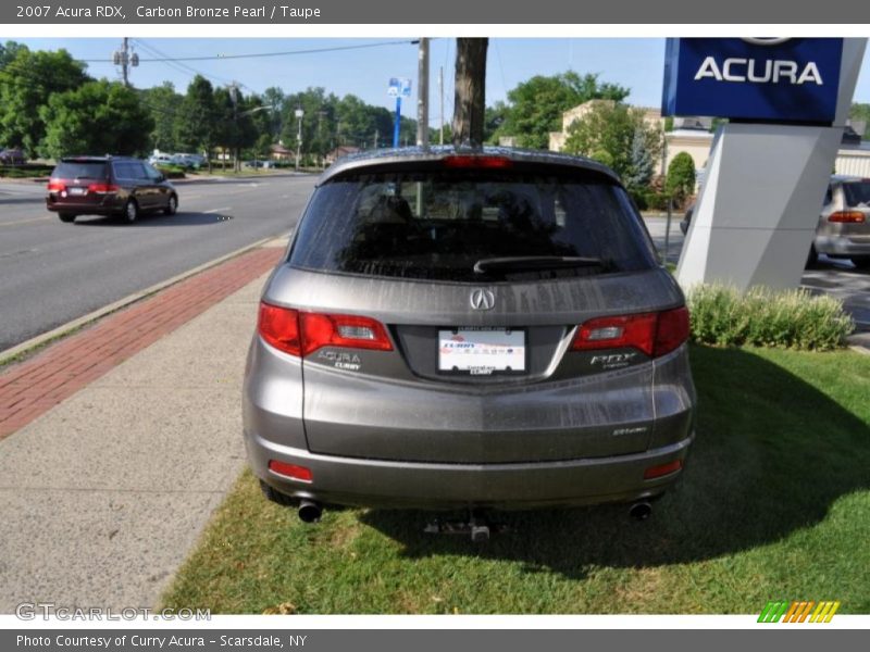 Carbon Bronze Pearl / Taupe 2007 Acura RDX