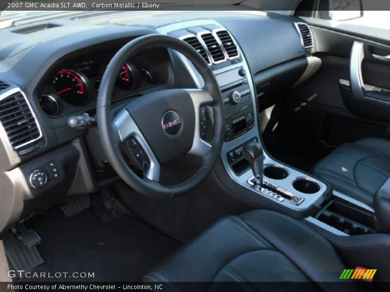 Carbon Metallic / Ebony 2007 GMC Acadia SLT AWD