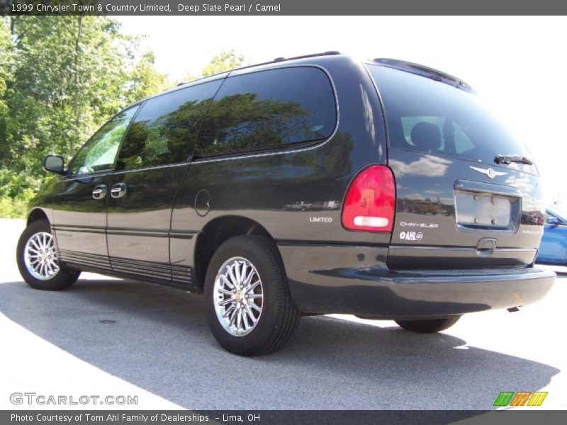 Deep Slate Pearl / Camel 1999 Chrysler Town & Country Limited