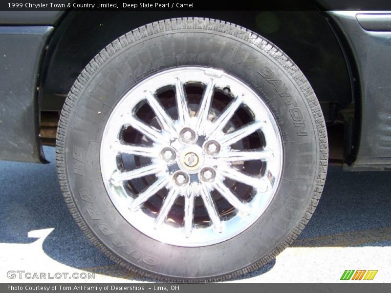 Deep Slate Pearl / Camel 1999 Chrysler Town & Country Limited