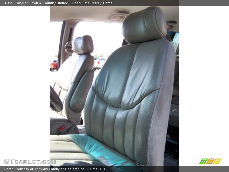 Deep Slate Pearl / Camel 1999 Chrysler Town & Country Limited