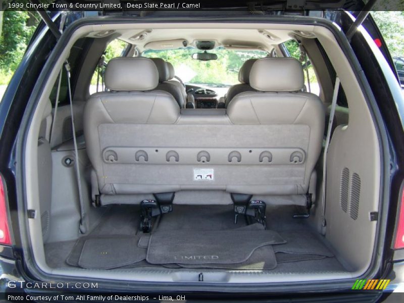 Deep Slate Pearl / Camel 1999 Chrysler Town & Country Limited