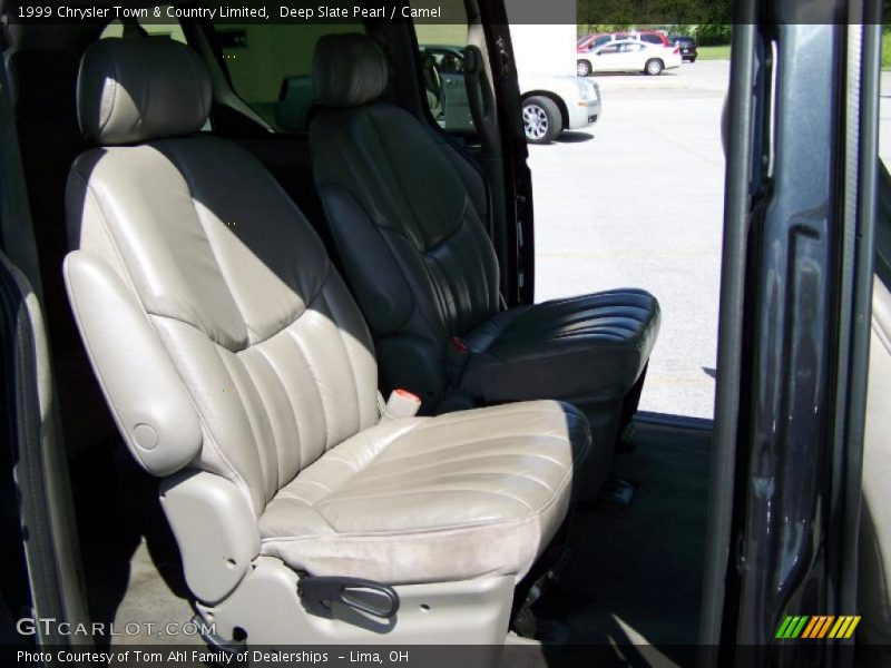 Deep Slate Pearl / Camel 1999 Chrysler Town & Country Limited