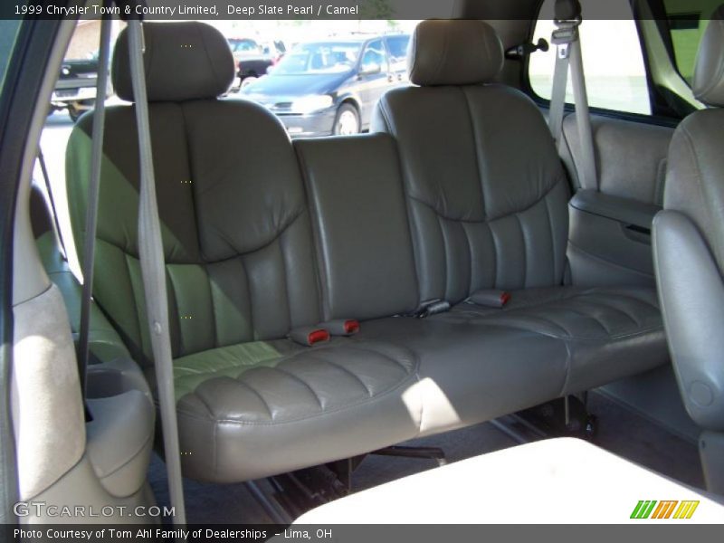 Deep Slate Pearl / Camel 1999 Chrysler Town & Country Limited