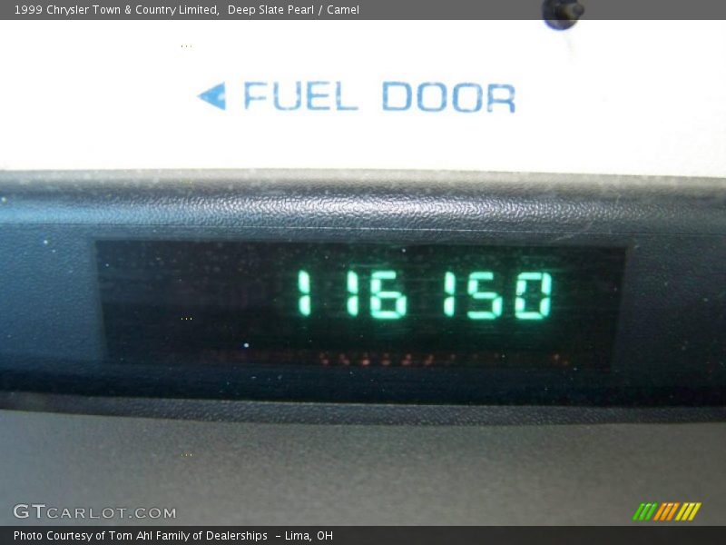 Deep Slate Pearl / Camel 1999 Chrysler Town & Country Limited