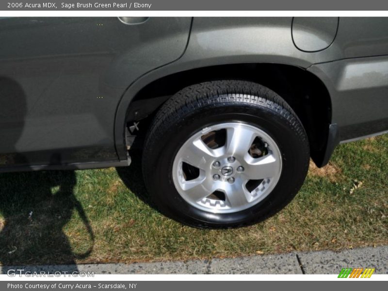 Sage Brush Green Pearl / Ebony 2006 Acura MDX