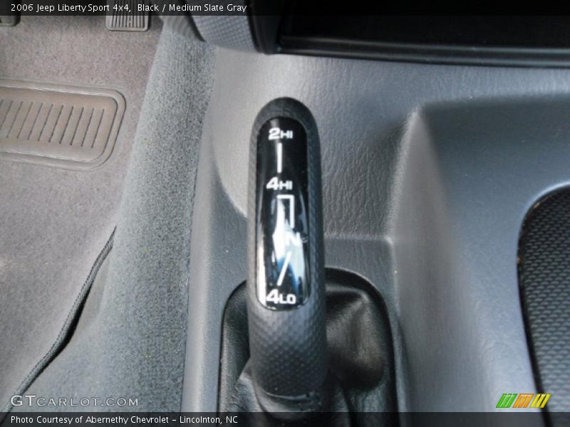 Black / Medium Slate Gray 2006 Jeep Liberty Sport 4x4