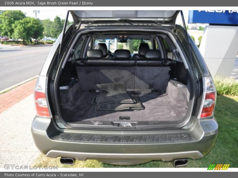 Sage Brush Green Pearl / Ebony 2006 Acura MDX