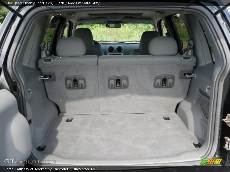 Black / Medium Slate Gray 2006 Jeep Liberty Sport 4x4