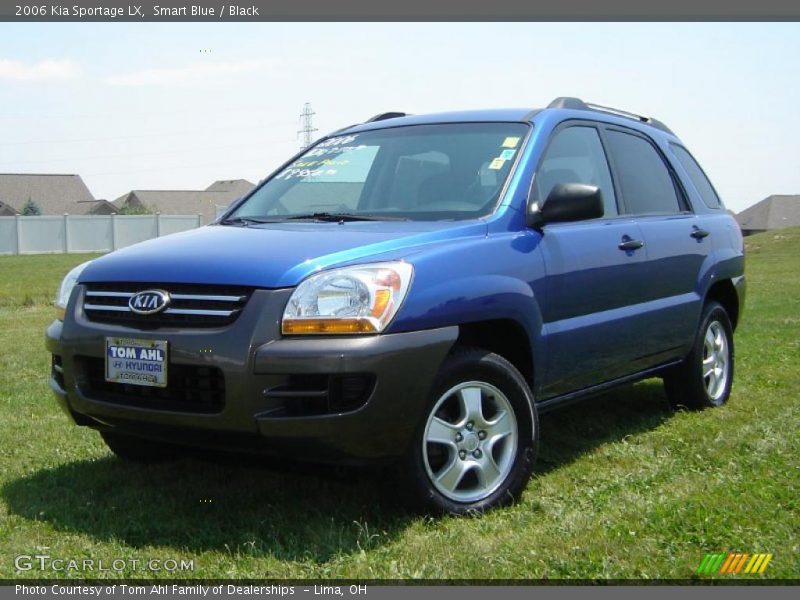 Smart Blue / Black 2006 Kia Sportage LX