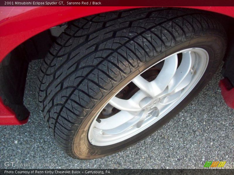 Saronno Red / Black 2001 Mitsubishi Eclipse Spyder GT