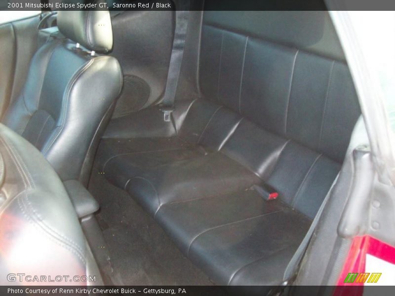 Saronno Red / Black 2001 Mitsubishi Eclipse Spyder GT