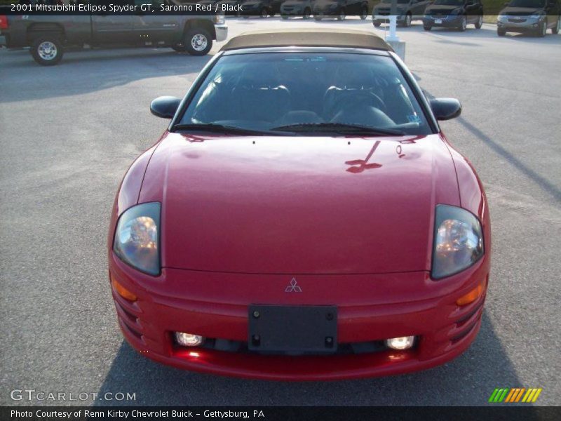 Saronno Red / Black 2001 Mitsubishi Eclipse Spyder GT