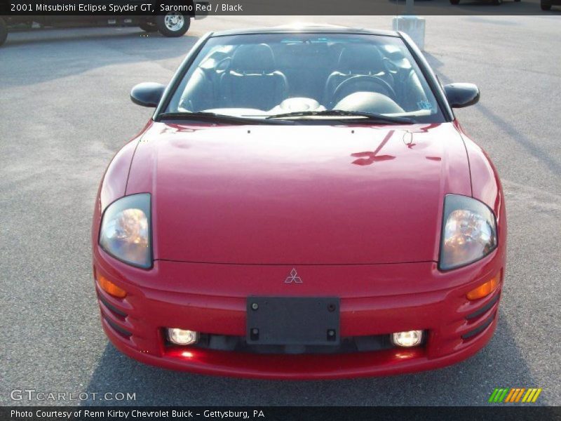 Saronno Red / Black 2001 Mitsubishi Eclipse Spyder GT