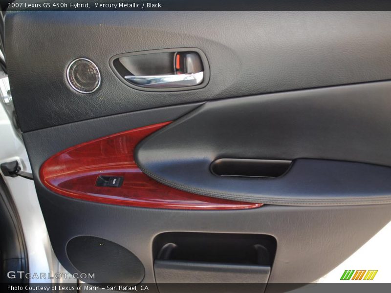 Mercury Metallic / Black 2007 Lexus GS 450h Hybrid