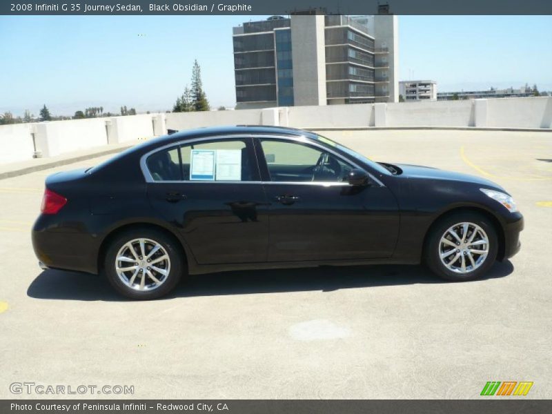 Black Obsidian / Graphite 2008 Infiniti G 35 Journey Sedan