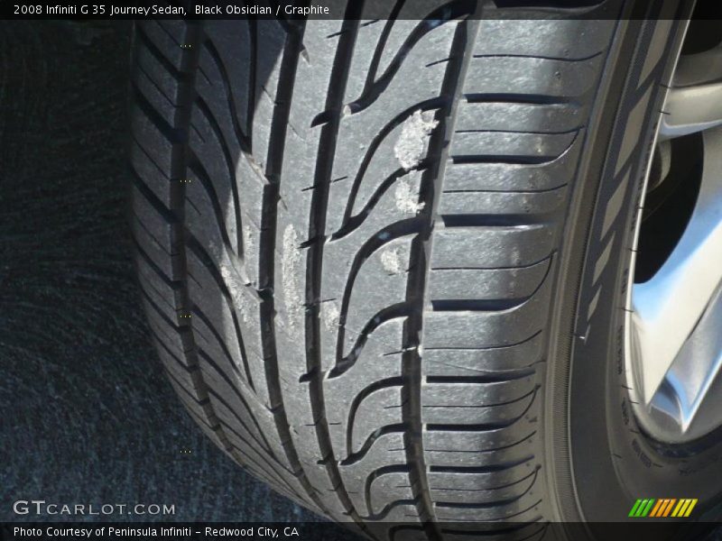 Black Obsidian / Graphite 2008 Infiniti G 35 Journey Sedan